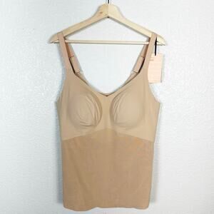 Honeylove NWT Womens LiftWear Cami Shapewear Tank Top in Tan Size 2X